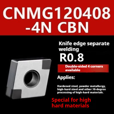 1038-Diamond CBN Cubic Boron Nitride Superhard CNC Inserts TNMG/WNMG Hardened Steel High-Hardness Steel Specialized Inserts Shandong Denso Pricision Tools Co.,Ltd.